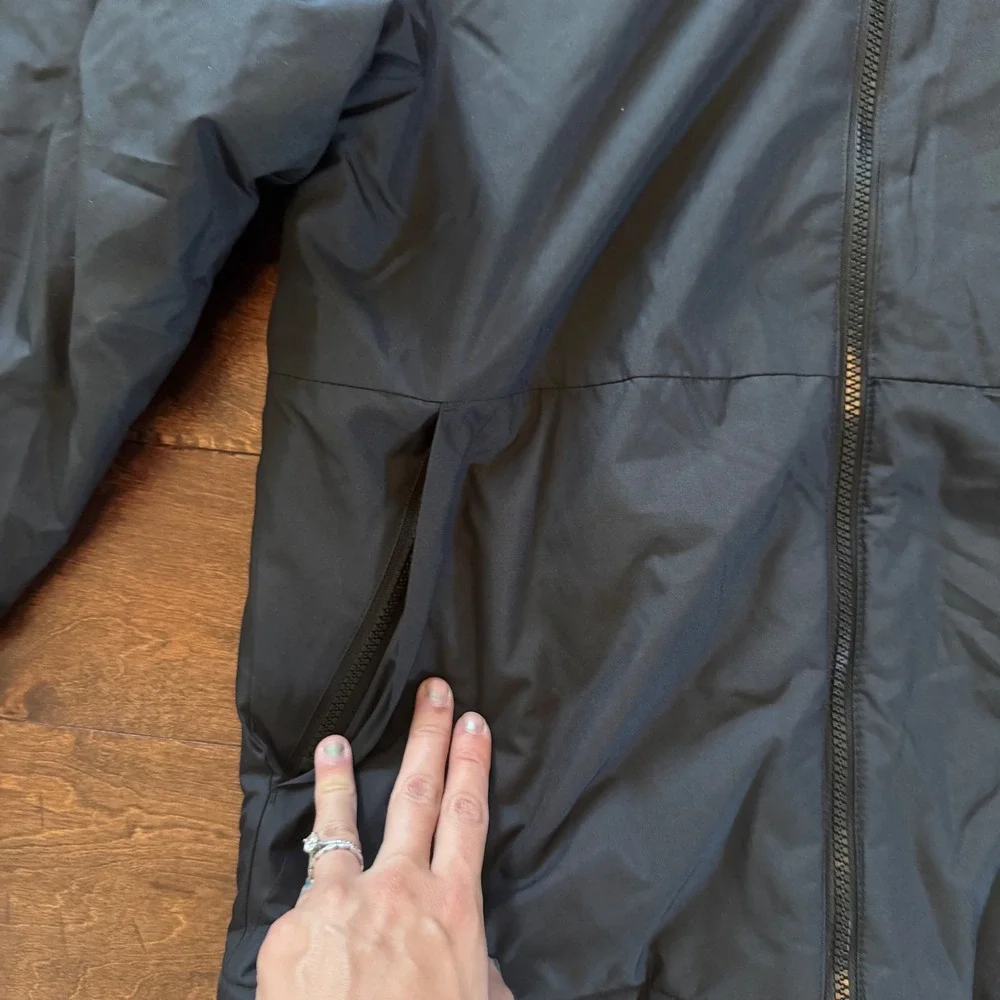 All in Motion Boys XL 14 black Jacket Full Zip Winter Coat
